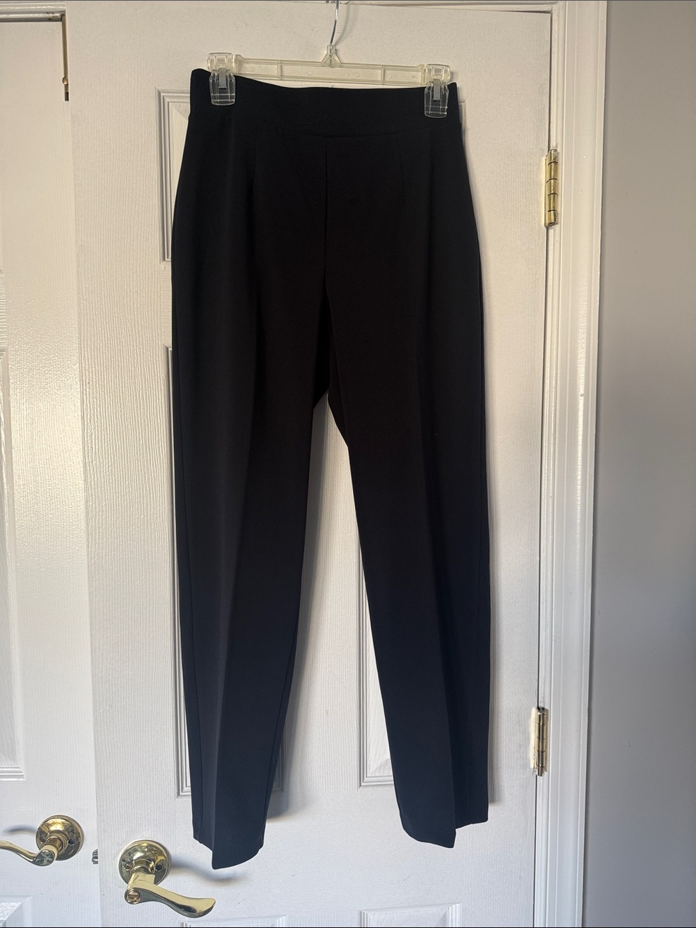 H&M Black Women's Slim Tapered Dress Pants